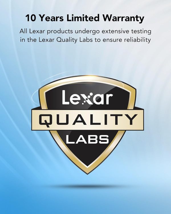 Lexar E-Series 128GB Micro SD Card 3 Pack, microSDXC UHS-I Flash Memory Card with Adapter, 100MB/s, C10, U3, A1, V30, Full HD, 4K UHD, High Speed TF Card - Image 8